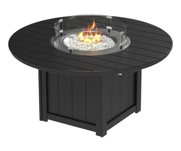 Lumin Fire Pit Table 60" Round - Dining Height
