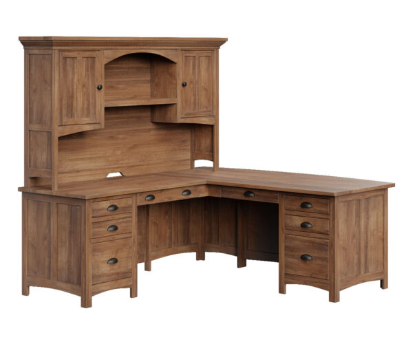 Oakwood L Desk