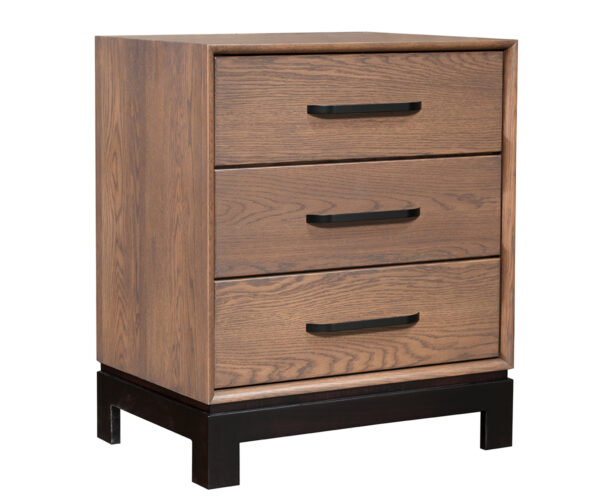 Lorenzo 3 Drawer Nightstand