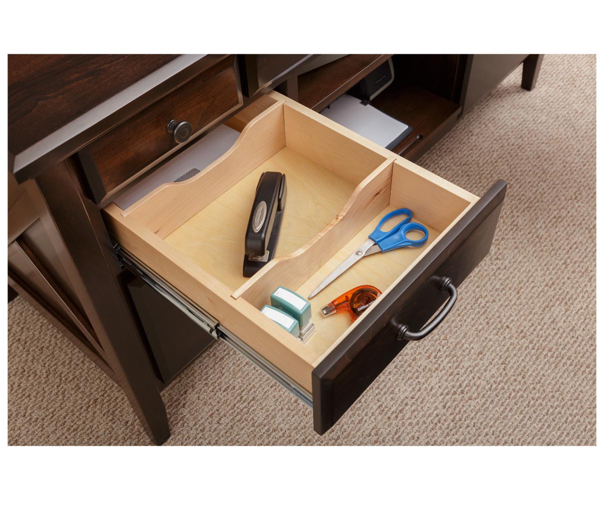 Newport Large Hutch and Credenza - Image 4