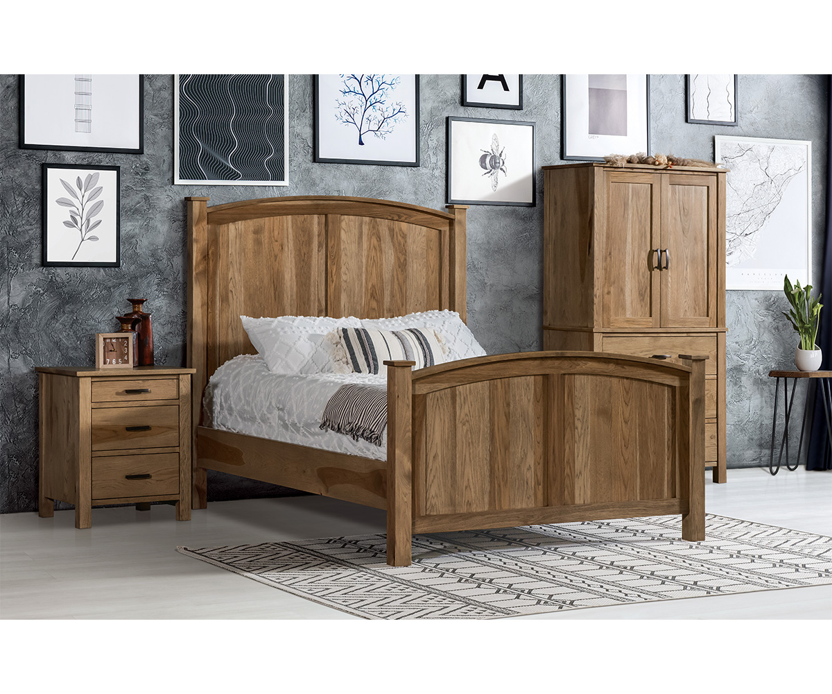 Riverside 3 Drawer Nightstand - Image 2
