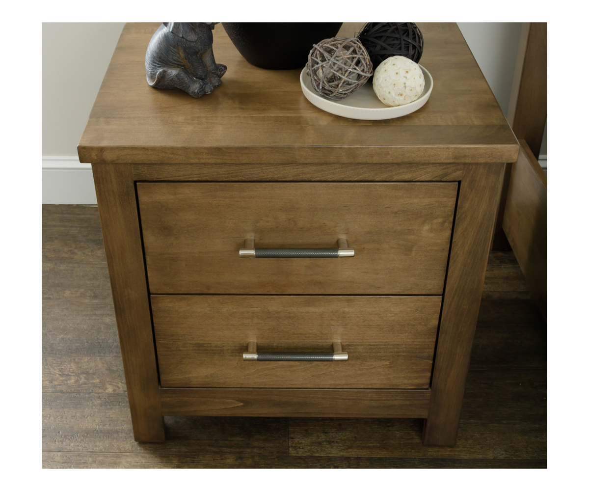 Brooklyn 2 Drawer Nightstand - Image 2