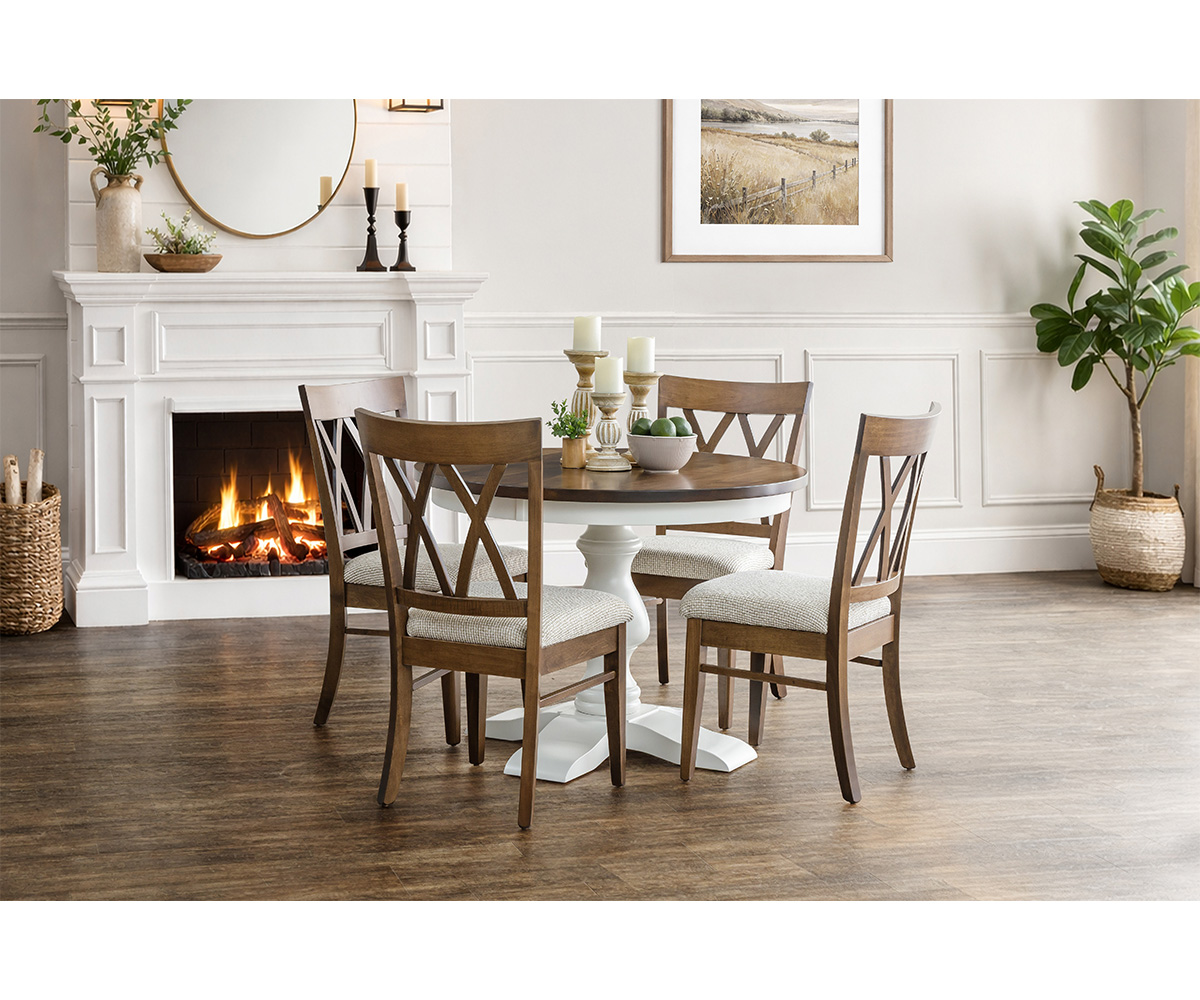 Alana Single Pedestal Table - Image 3