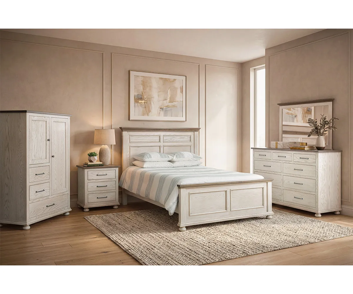 Hickory Grove 3 Drawer Nightstand - Image 2