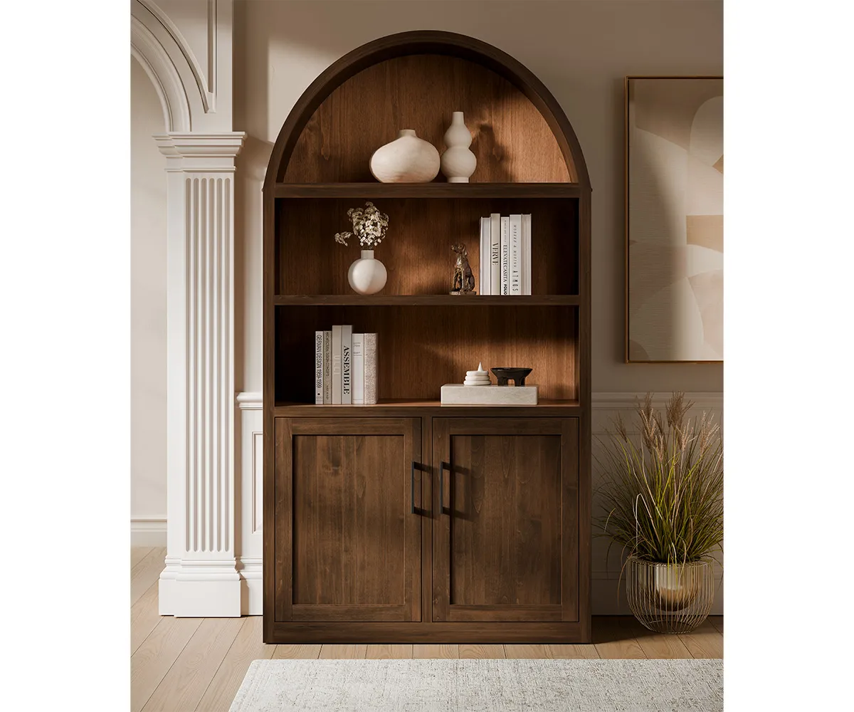 Alani Bookcase with Doors - Image 2