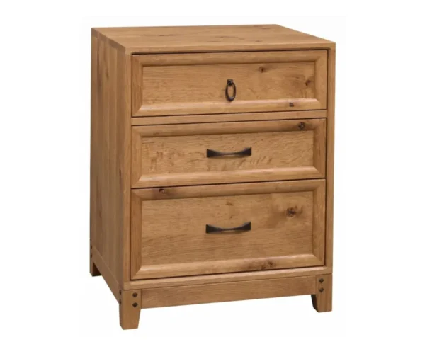 Glendale 3 Drawer Nightstand