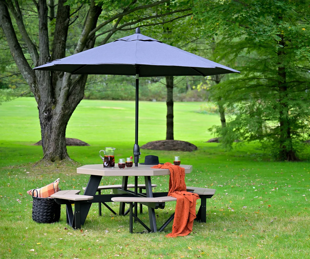 Octagon Picnic Table - Image 3