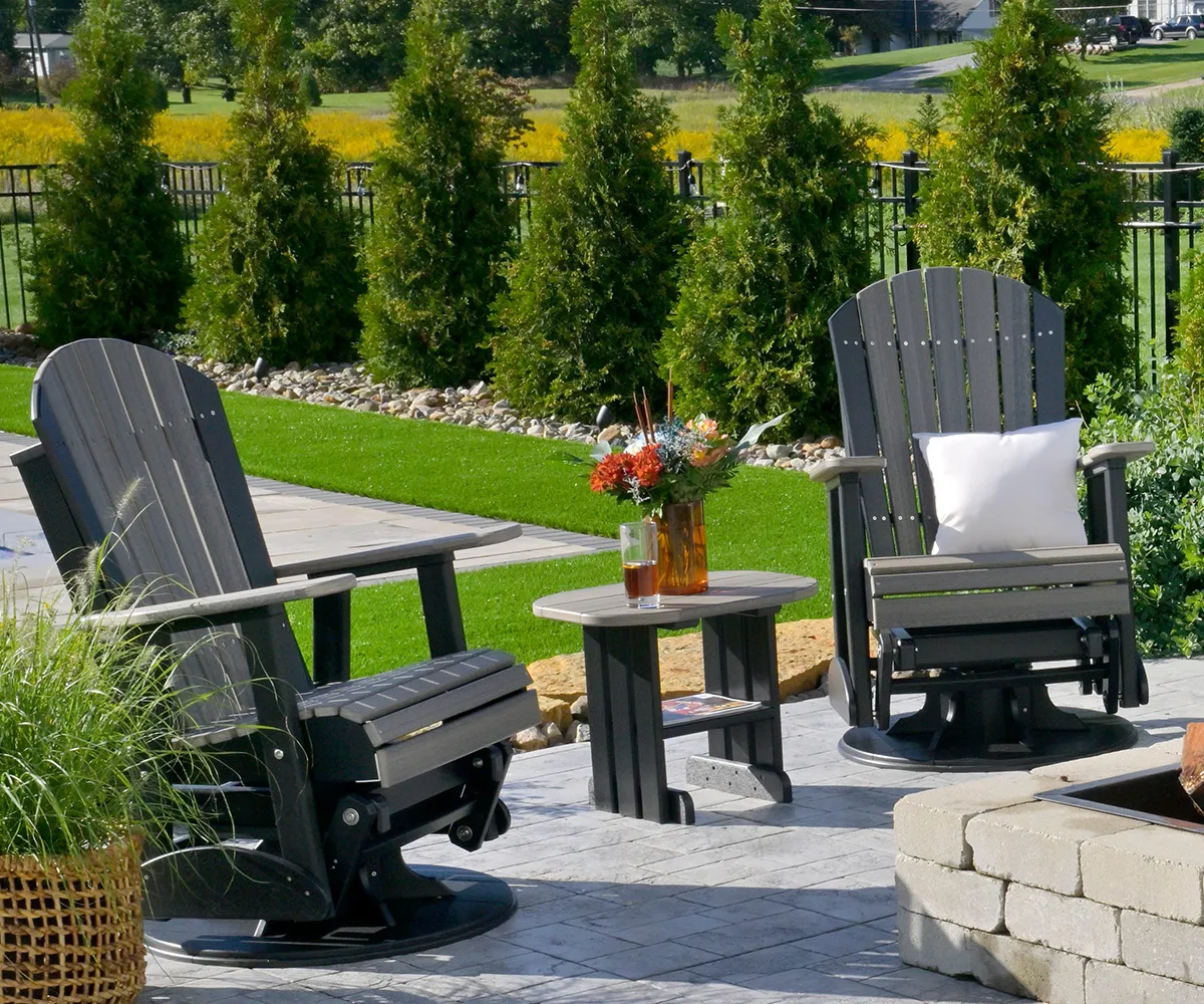 2' Adirondack Swivel Glider - Image 3