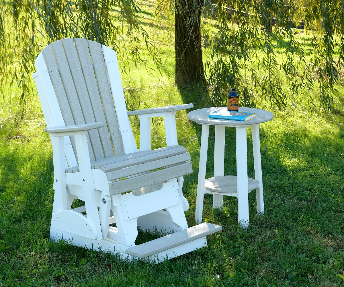 2' Adirondack Balcony Glider Chair - Image 2