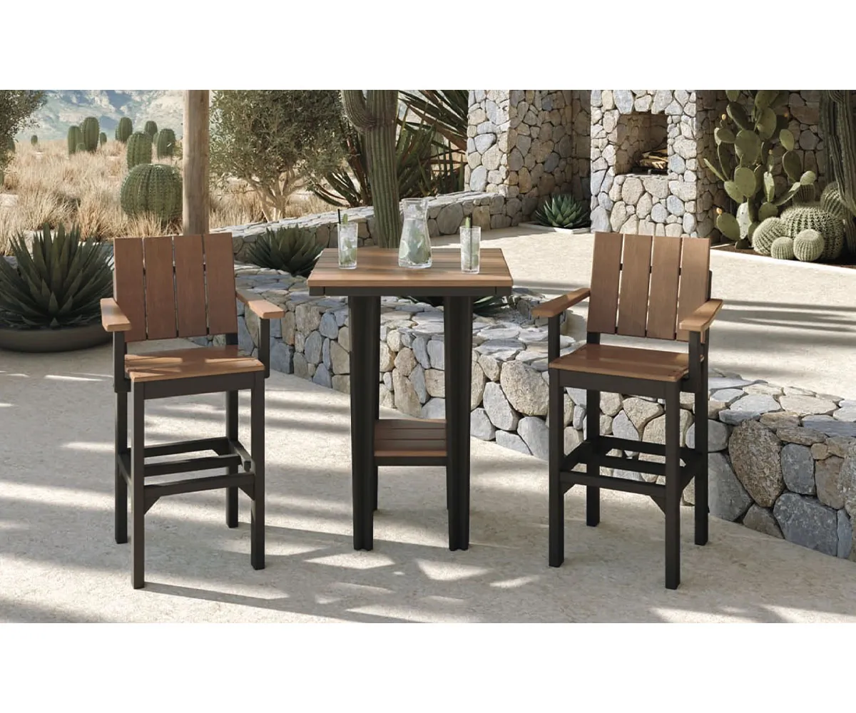 30" Square Bistro Table - Dining Height - Image 2