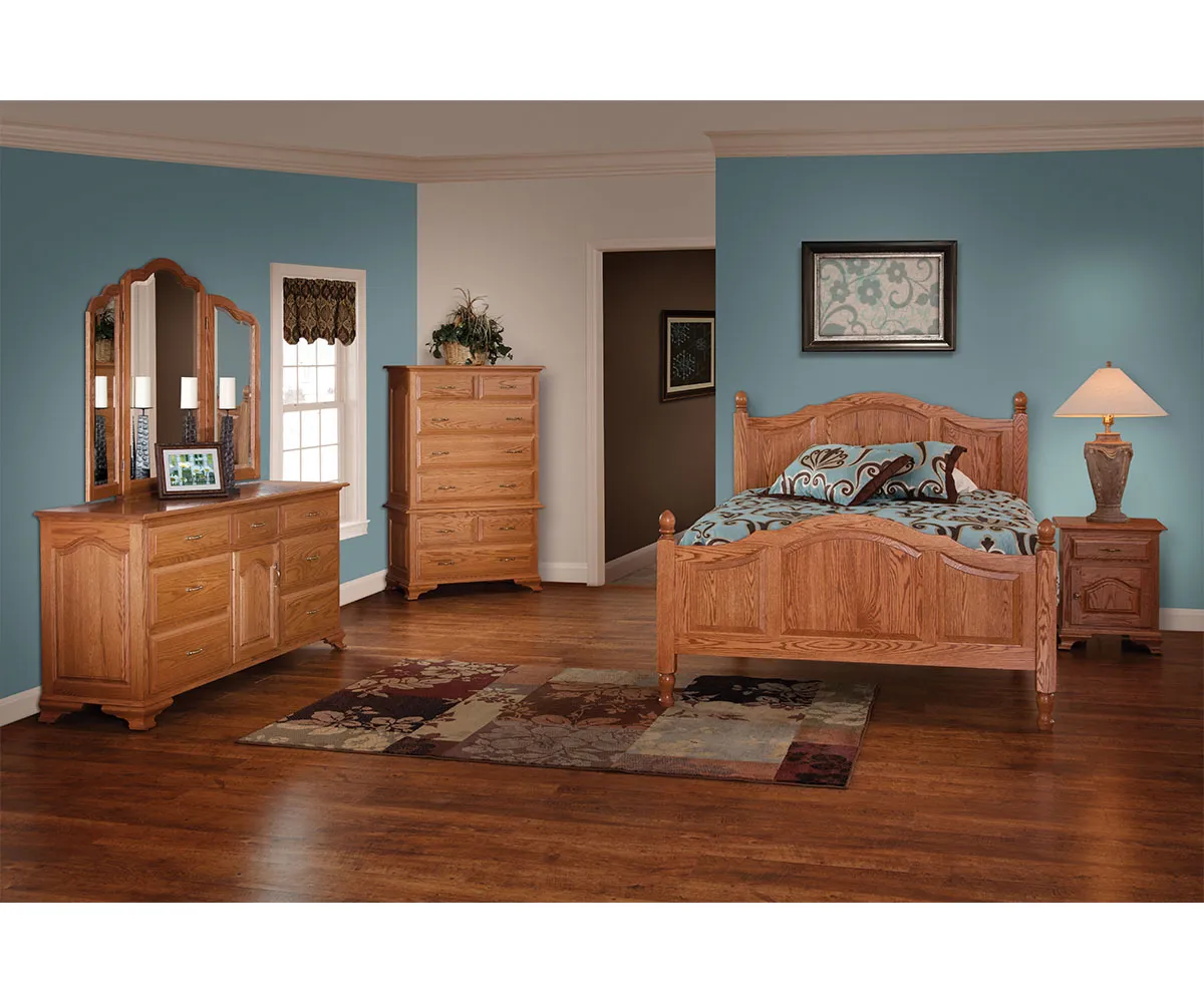 Crown Villa Panel Bed - Image 2