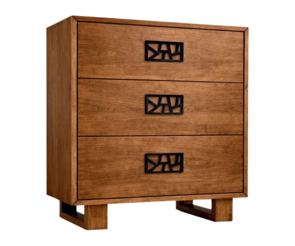 Metropolitan 3 Drawer Nightstand