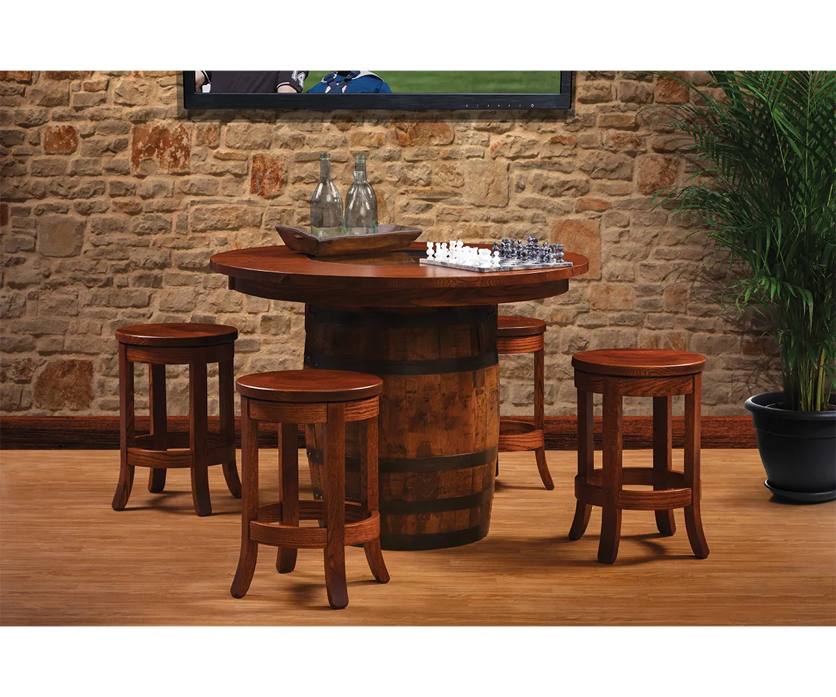 Barrel Round Stool - Image 2