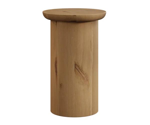 Toadstool Straight End Table
