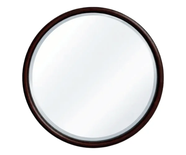 Intersection Round Beveled Mirror