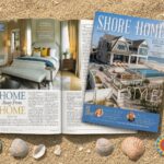Open House & Home Shore Home magazine on the sand showing Kristen Dowd’s Home Away From Home guest suite story featuring Townehaus.